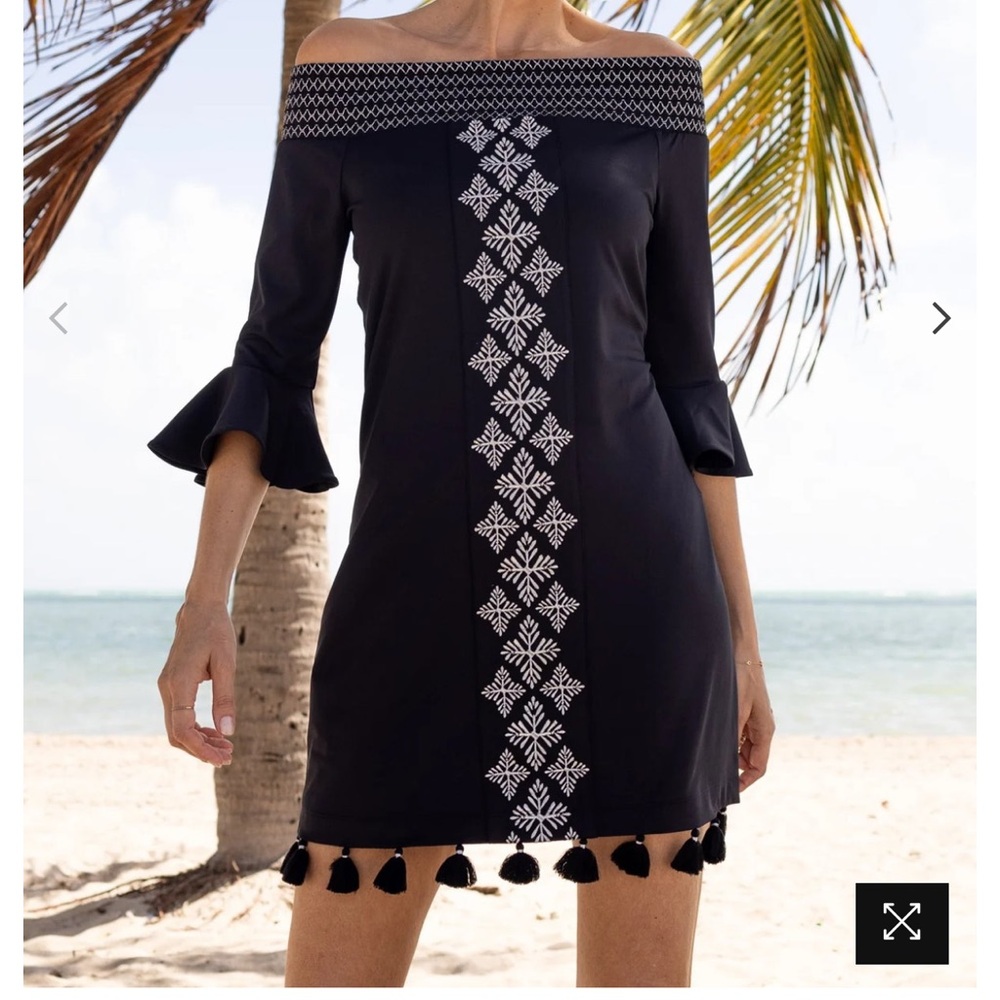 Cabana Life Essential Coverluxe Smocked Dress